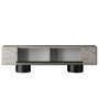 Hanah Home Soporte para TV Bohem - Travertino, Negro